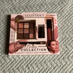 Ellen Tracy Eyeshadow Palette Bare Nudes Collection 4 Piece Set